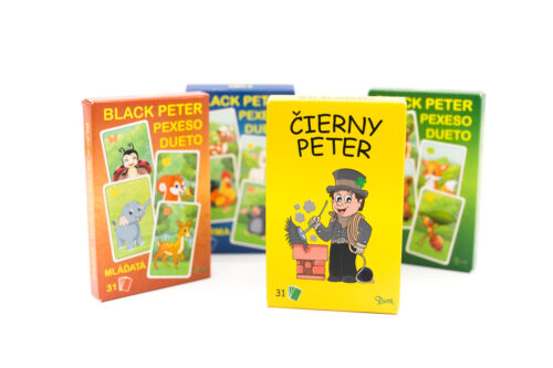 karetní hry Černý Petr, Dueto, Pexeso